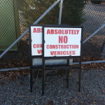 Yard, Construction Sign